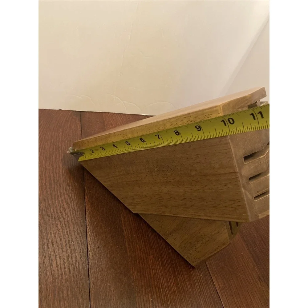 J.A.‎ Henckels 16-Slot Solid Wood Knife Block Holder - Block Only